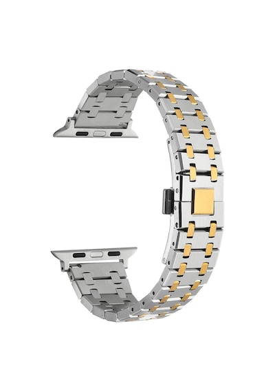 Watch 42mm Uyumlu Krd-83 Metal Zore Kordon-gümüş-gold