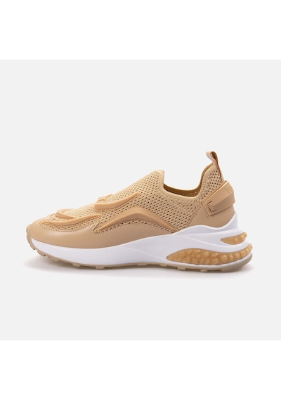 Kemal Tanca Taşlı Kadın Spor & Sneaker Ayakkabı 039 Bej
