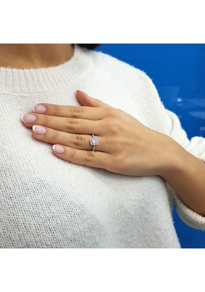 Lova 0,31 Karat Baget Pırlanta Yüzük - 1030245