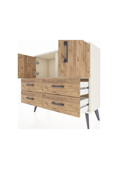 Arges Şifonyer 2 Raflı 4 Çekmeceli 2 Kapaklı 88x30x80 Aytaşı-çam Çam Arges Şifonyer 2 Raflı 4 Çekmeceli 2 Kapaklı 88x30x80 Aytaşı-çam Çam