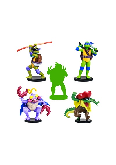 Tmnt Figürlü Kalem Başlığı 5'li Paket Model 2 Nt2040