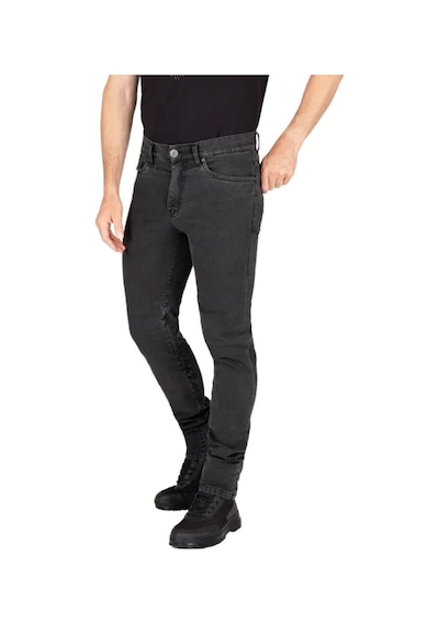 Knox Colton Slim Korumalı Denim Motosiklet Pantolonu Koyu Gri