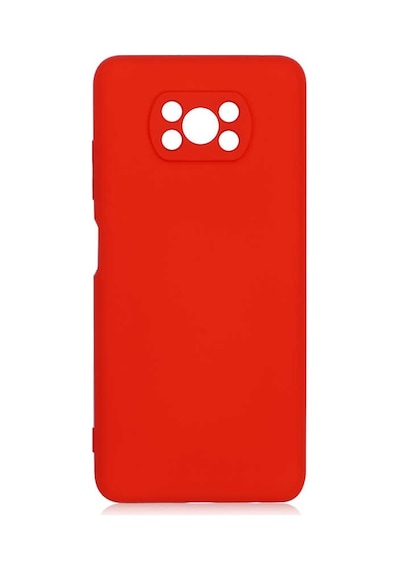Kilifone - Xiaomi Uyumlu Poco X3 / Poco X3 Nfc / Poco X3 Pro - Kılıf İçi Kadife Koruyucu Mara Lansman Kapak - Kırmızı
