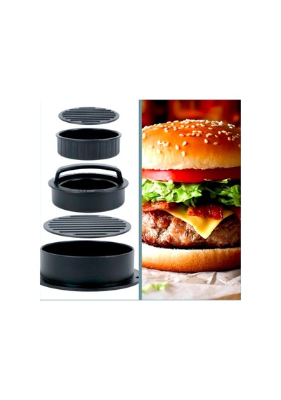 Omeniv Dolgulu Hamburger İçin Hamburger Pres Köfte Kalıbı