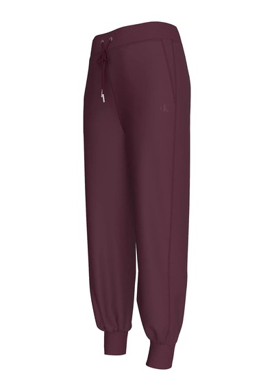 Calvin Klein Archıve Logo French Terry Slım J Kadın Bordo Eşofman Altı