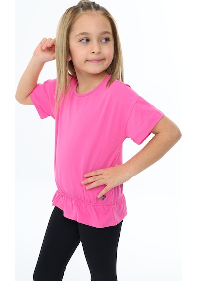 Toontoy Kids Toontoy Kız Çocuk Tişört Orkide