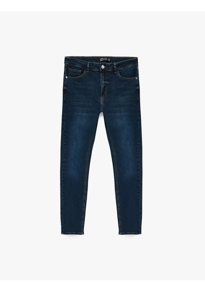 Koton Pamuklu Normal Bel Cepli Skinny Jean Pantolon - Michael Jean Koyu İndigo 7wam40090nd Koton Pamuklu Normal Bel Cepli Skinny Jean Pantolon - Michael Jean Koyu İndigo 7wam40090nd