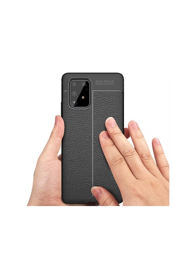 Samsung Galaxy Uyumlu A91 (S10 Lite) Kilif Deri Tarzi Niss Silikon Case 405443402