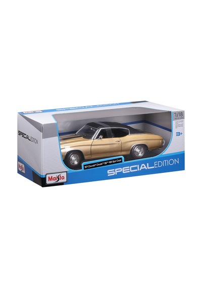 1/18 1971 Chevrolet Chevelle Ss 454 Sport Coupe Altın 31890-3