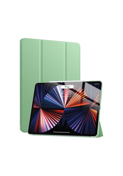 Apple Uyumlu iPad Pro 12.9 2020 4.Nesil Kılıf Pu Deri Smart Standlı Kılıf