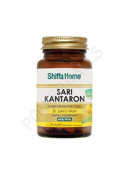 Shiffa Home Aksu Vital Sarı Kantaron Kapsül 560 MG 60 Kapsül