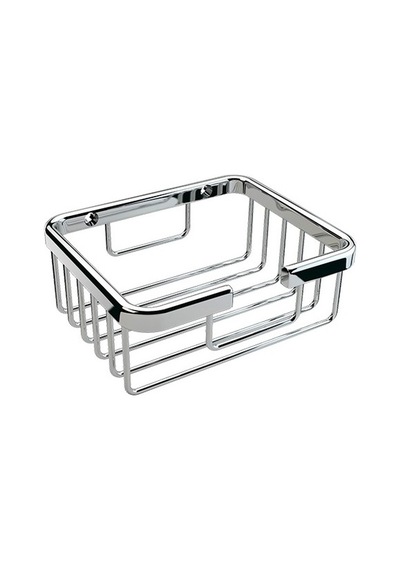 Defne Banyo Pirinç 10x11 tel Sabunluk krom
