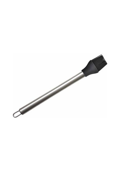 Epinox Silikon Çelik Saplı Gıda Fırçası Siyah (CSF-25)
