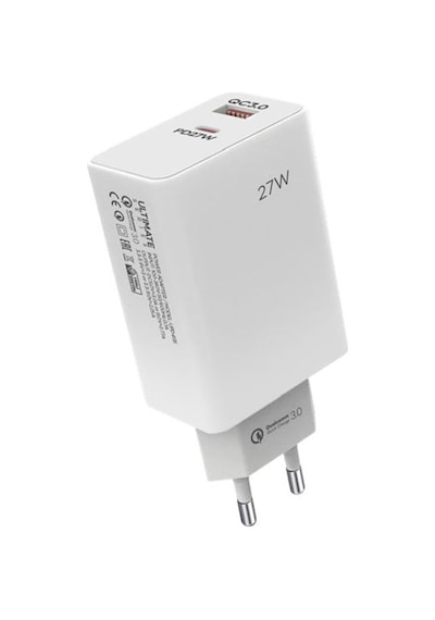 Zuidid 27W USB + Type-C 2 Portlu Hızlı Şarj Aleti