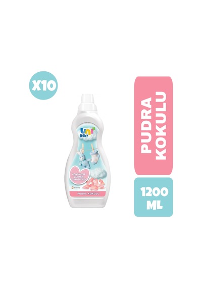 Konsantre Yumuşatıcı Pudra Kokulu 1200 Ml X10 Adet