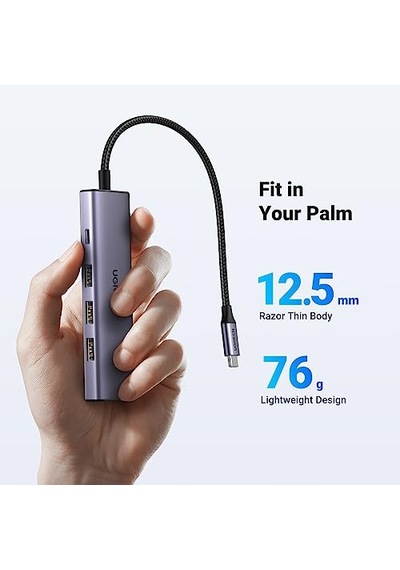 Type-c Usb Hdmı Thunderbolt 3.0 Dönüştürücü Hub Düşük Gecikme İle Stüdyo Kalitesinde Bağlantı