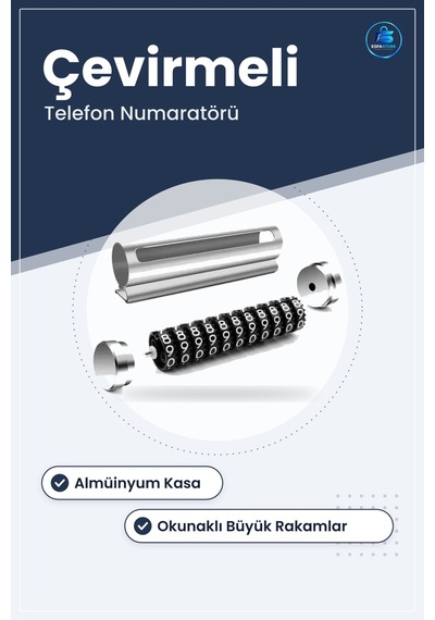Araç İçi Telefon Numaratörü Alüminyum Park Kartı Çevirmeli Oto Nu