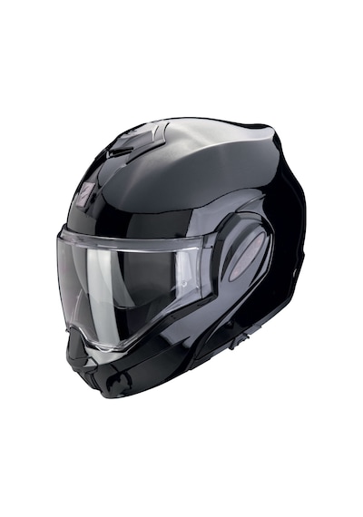 Scorpion Exo-tech Evo Pro Çene Açılabilir Motosiklet Kaskı Metalik Siyah