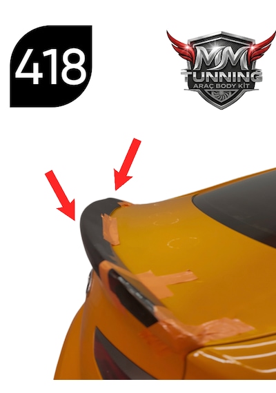 Mm Tunning Hyundai Elantra Bağaj Üstü Spoiler