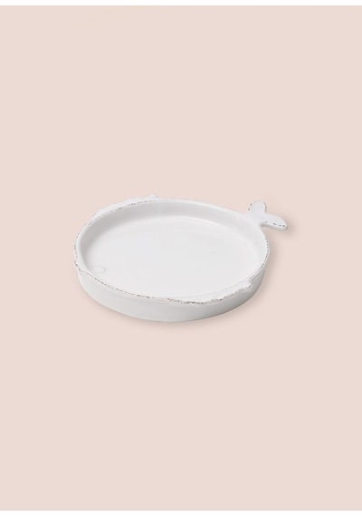 The Mia Fish Servis Tabağı 16 Cm Beyaz