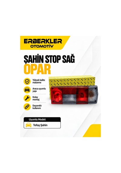 Orjinal Tofaş 93 Stop Sağ Lambası Komple 85009360 - Erb1577
