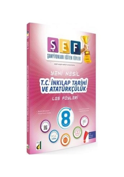 8. Sınıf LGS İnkılap FÖYLER ŞEF ŞampiyonLARI EĞİTEN - Damla YayınE