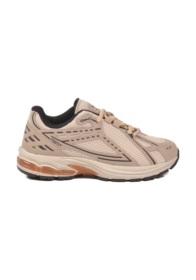 Walkway 1505 Ruth Hafızalı Taban Hafif Esnek Bej Unisex Spor Ayakkabı