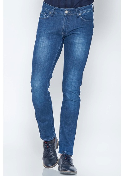 Cazador Dırty Dark Wash Erkek 5 Cep Parker Denim Pantolon