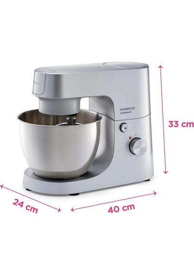 Kenwood Homebake Pro Mutfak Şefi 1400 W  Cam Blender Stand Mikser