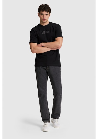 U.S. Polo Assn. U.s. Polo Assn. Erkek Siyah Tişört Basic 50325245-vr046