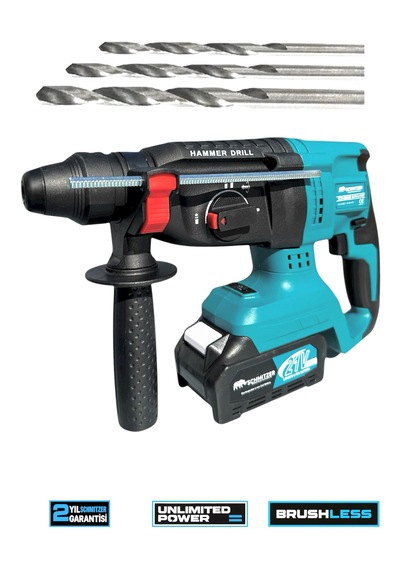 Schmıtzer 6lıset-tu Set Pro 21v 43 Parça Şarjlı Hilti Matkap Somun Sökme Taşlama Dekupaj Dairesel Testere