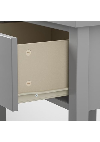 Ikea Gullaberg Komodin, Gri, 53x43x69 Cm