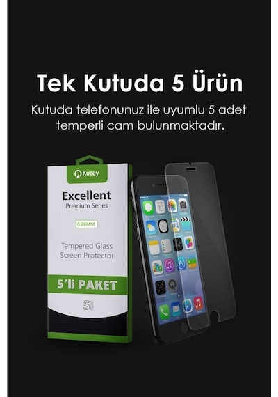 Xiaomi Poco X5 Pro 5g Temperli Ekran Koruyucu Kırılmaz Cam Ekonomik 5'li Paket