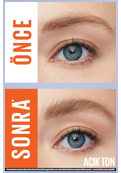 Maybelline New York Kaş Kalemi Tattoo Brow Lift No:01 Blonde