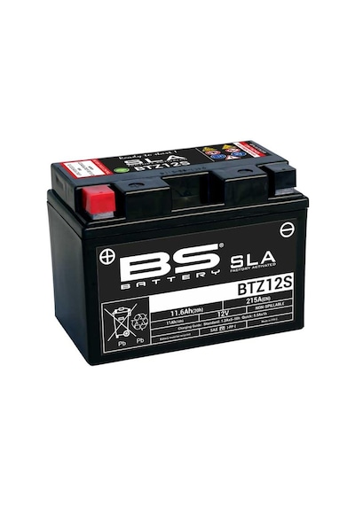 Bs Battery Btz12s Sla Motosiklet Aküsü Sla Tipi