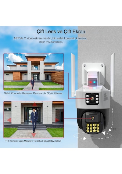 Çift Kameralı İnsan Takipli 1080p Hd Ptz Kamera Çift Kameralı İnsan Takipli 1080p Hd Ptz Kamera