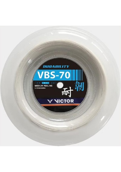 Victor Vbs-70 200m Beyaz Badminton Rulo Kordaj 119190