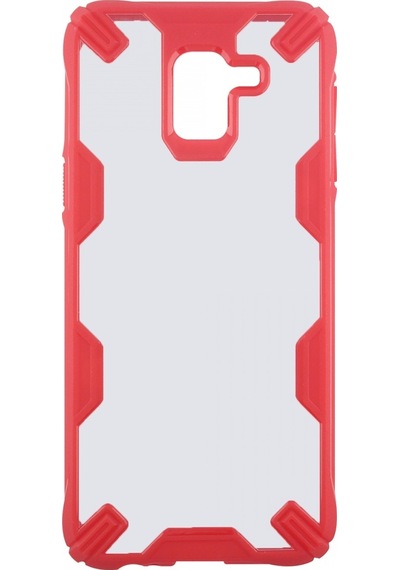 Nettech Samsung Galaxy J600 J6 Uyumlu Çerçeve Görünümlü Arka