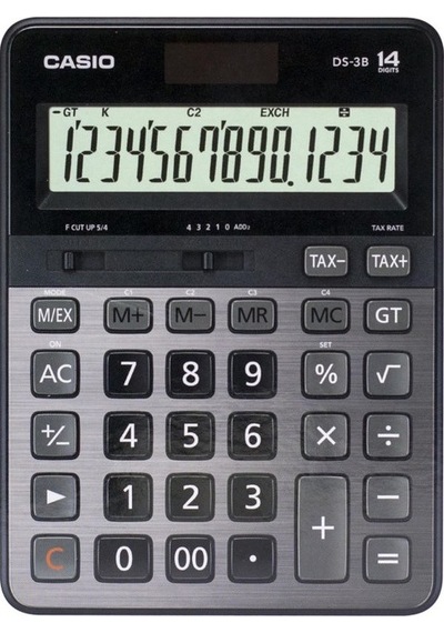 Casio Ds 3b Profesyonel 14 Hane Masa Üstü Hesap Makinesi