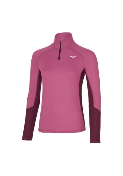 Mizuno Mızuno Dryaeroflow Uzun Kollu Yarım Fermuarlı Kadın Tişört Bordo Mizuno Mızuno Dryaeroflow Uzun Kollu Yarım Fermuarlı Kadın Tişört Bordo