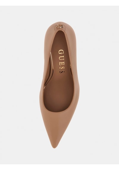 Guess Prindy Kadın Krem Topuklu Ayakkabı Flfprnlea08-nude Krem