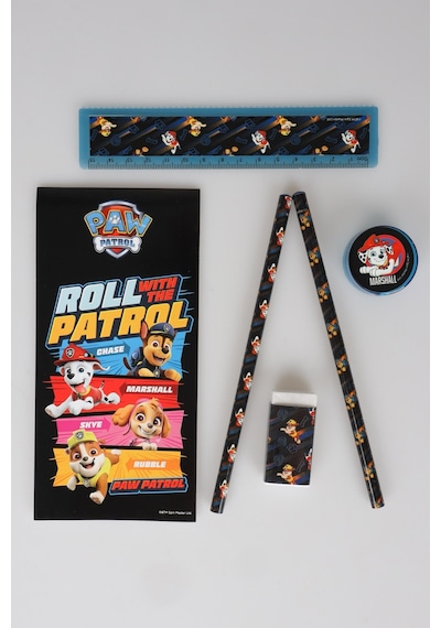 X Dekomus Lisanslı Paw Patrol Rescue Crew Collection 6'lı Kırtasiye Seti Not Defteri,2 Adet Kurşun Kalem,cetvel,silgi,kalemtraş Diğer