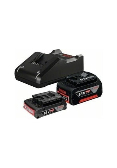 Bosch Gal 18v-40 + 18v 2,0 Ah + 4,0 Ah