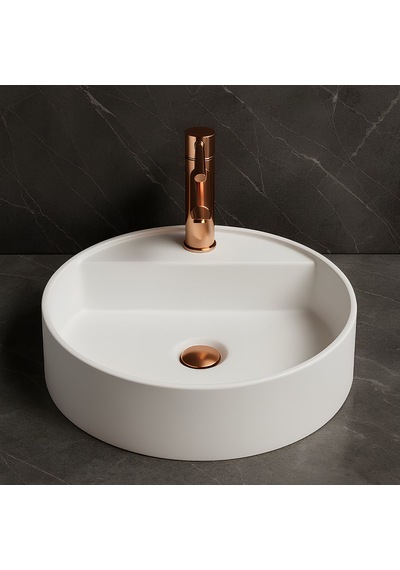 Newarc Newart Batarya Delikli Tezgah Üstü Lavabo