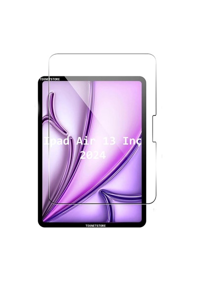 Apple Uyumlu iPad  Air 13 Inç 2024 Nano Kırılmaz Ekran Koruyucu Şeffaf Esnek Cam Tam