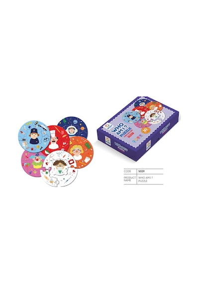 Arnas Toys 5029 Who Am I Puzzle Meslekler 30 Parça Karton Puzzle