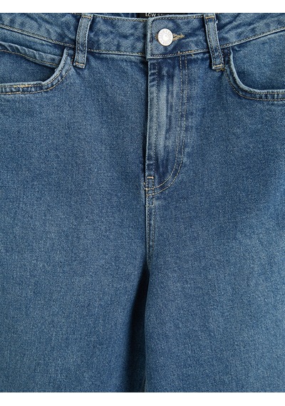 Lcw Studıo İndigo Barrel Fit Kadın Jean Pantolon Lcw Studıo İndigo Barrel Fit Kadın Jean Pantolon