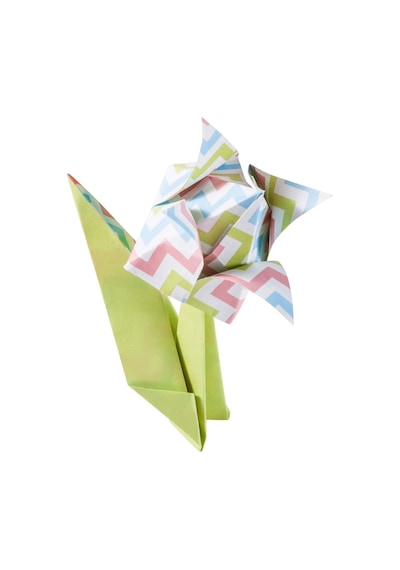 40119-2 Farklı Boyutta Katlanır Yaprak Seti, 15 X 15 Cm Formatında 50 Yaprak + 7,5 X 7,5 Cm Formatında 120 Yaprak, 7 Desen, Harika Katlanır Figürler, Çiçekler Ve Kelebekler İçin