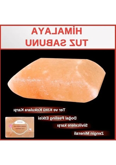 300-350 Gr Himalaya Tuz Sabunu, Doğal Peeling Etkisi Acı Badem