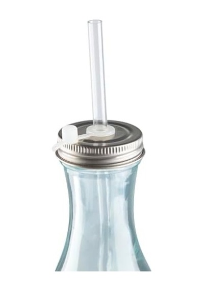 Recycle Pipetli Şişe 570cc Açık Ahşap